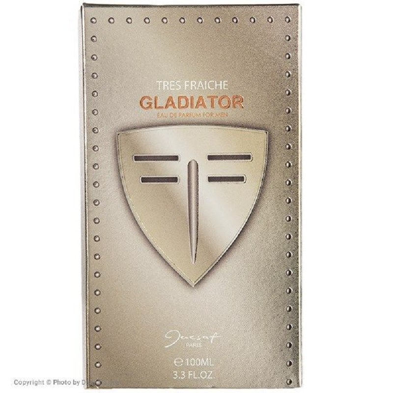 ادکلن مردانه گلادیاتور ترس Gladiator Tres برند ژک ساف حجم 100ml