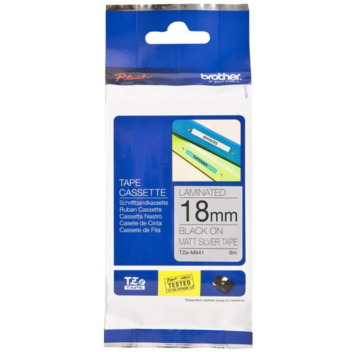 برچسب لیبل پرینتر برادر مدل TZe-M941