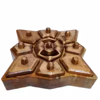 جا ادویه مدل نه‌خانه درب‌دار