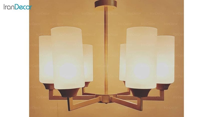 لوستر مدرن 6 شعله مدل S241