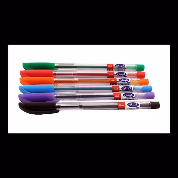 خودکار رنگی کیان بسته 6عددی