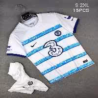 کیت دوم چلسی (پیراهن شورت) فصل 2023-2022 ورژن هواداری