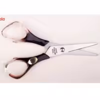 قیچی ساووی قهوه ای مدل سیبیل زن 