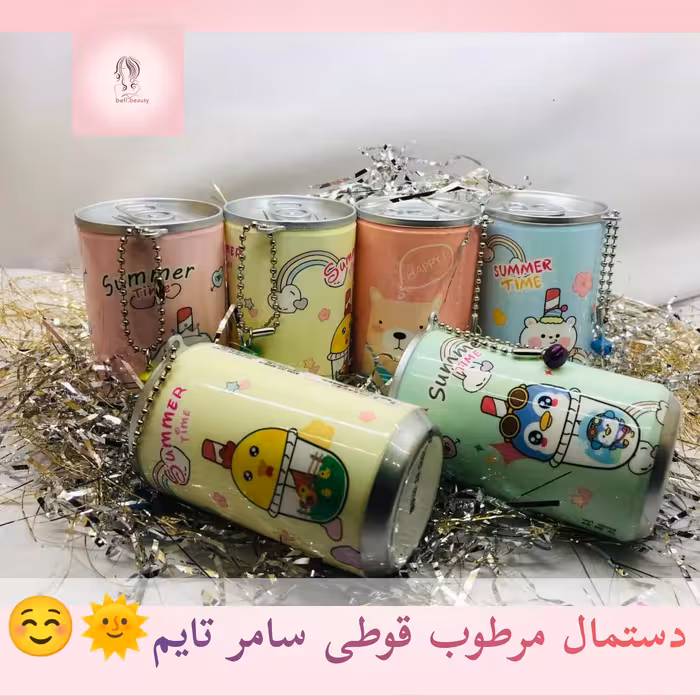 دستمال مرطوب طرح قوطی فانتزی سامر تایم30عددی