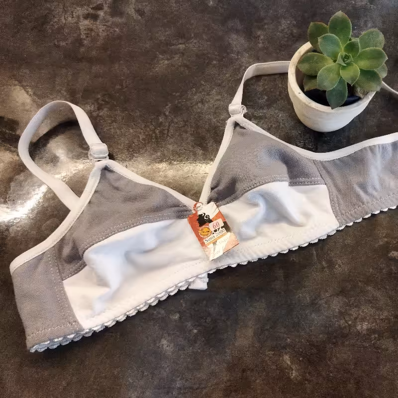 سوتین نخی دخترانه سایز 60 