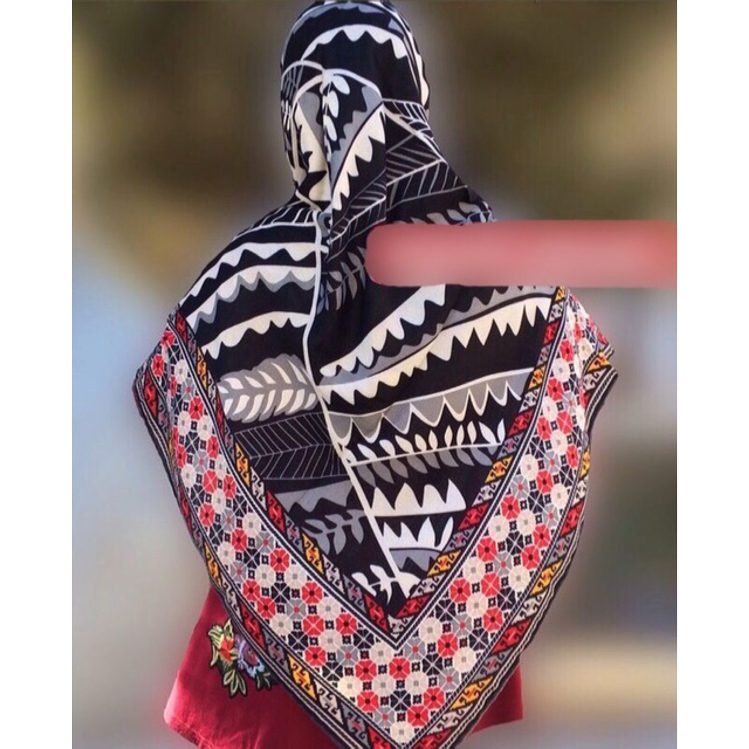 روسری نخی کشمیر پاییزه