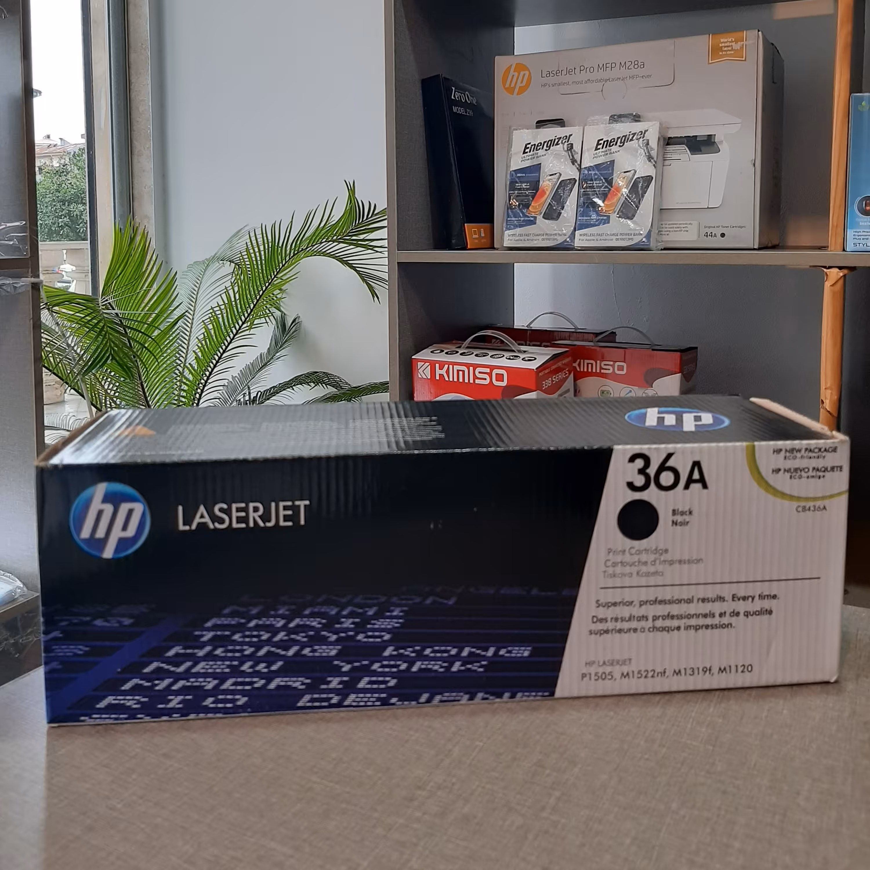 کارتریج لیزری اچ پی مدل 36A مشکی اورجینال فابریکی Cartridge Hp 36A black laser toner