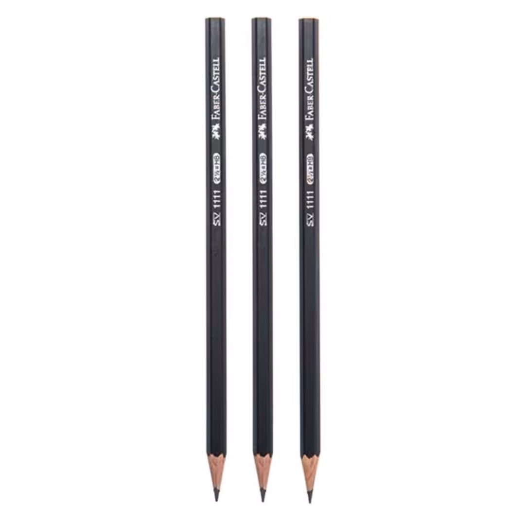 بسته 3 عددی مداد سیاه فابرکاستل