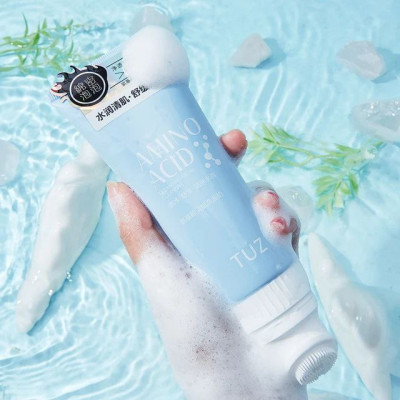 فوم شستشو صورت تیوپی براش دار آمینو اسید توز