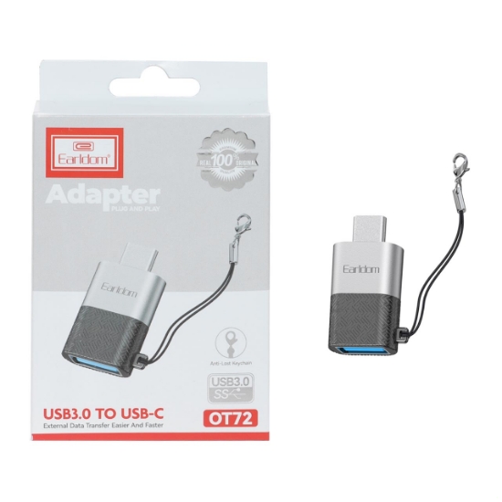 مبدل OTG USB3 به USB-C ارلدام مدل ET-OT72