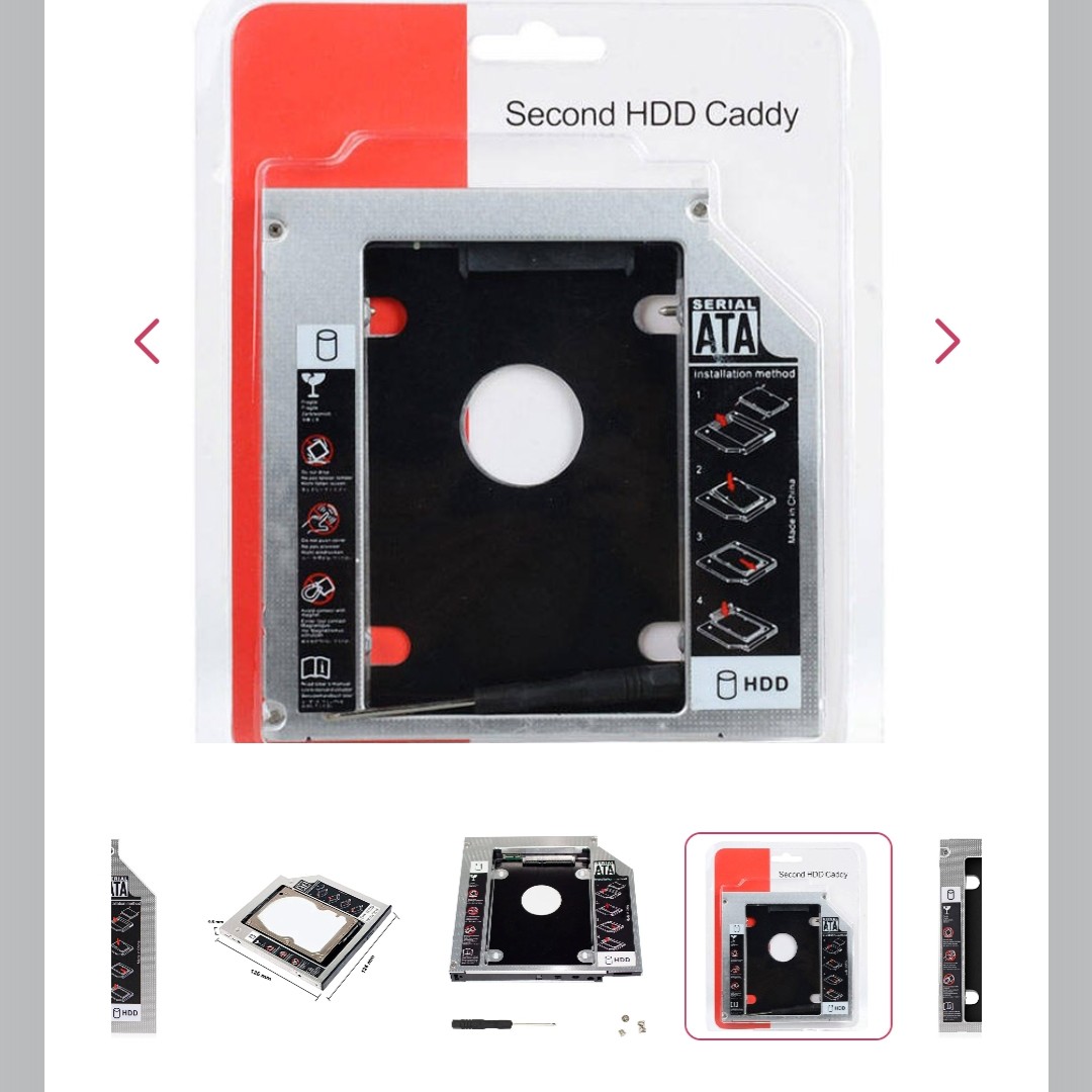 مبدل هارد HDD Caddy 12.7mm