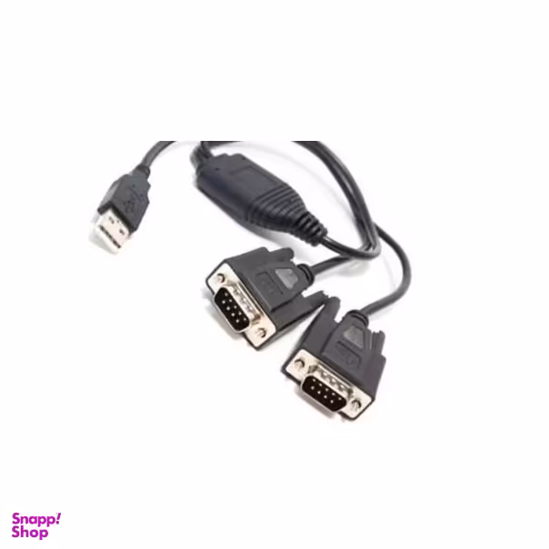 کابل تبدیل USB 2x Serial بافو (Bafo) مدل BF-816