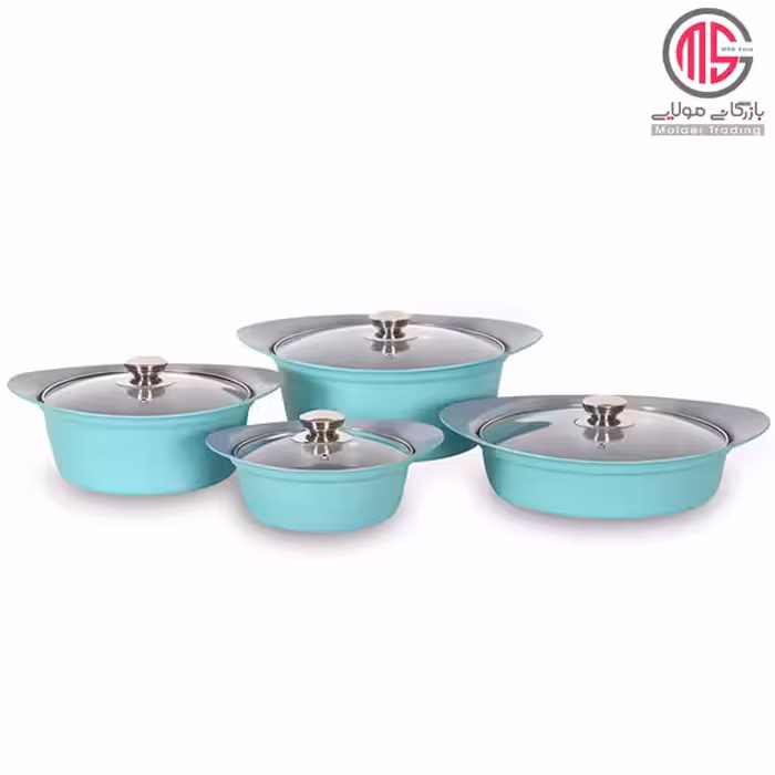 سرویس قابلمه 8 پارچه کاج مدل ساینا