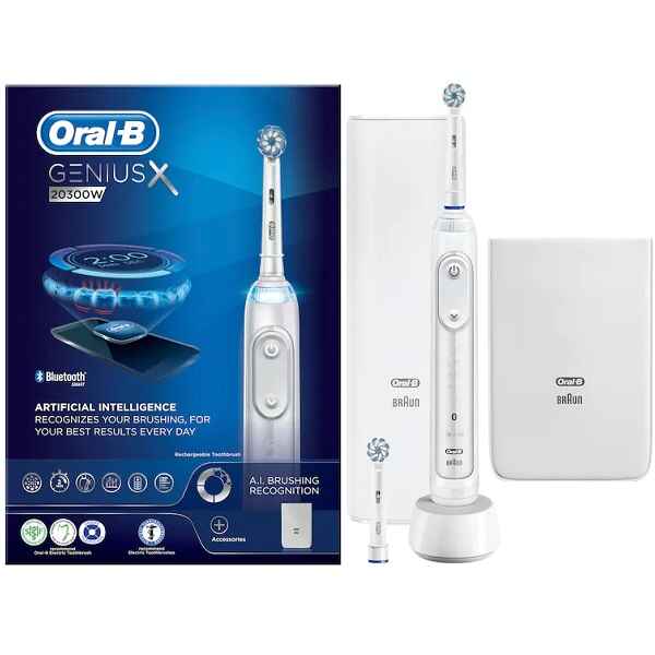 مسواک برقی هوشمند اورال بی Oral-B سری GENIUSX مدل 20300w