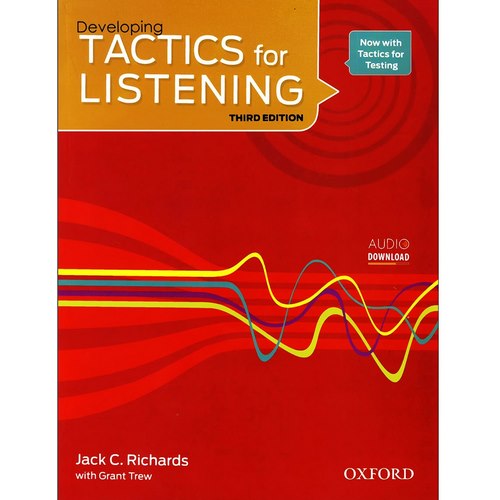 Tactics for Listening Developing 3rd (SB+Worksheets+QR) تکتیکس فور لسنینگ