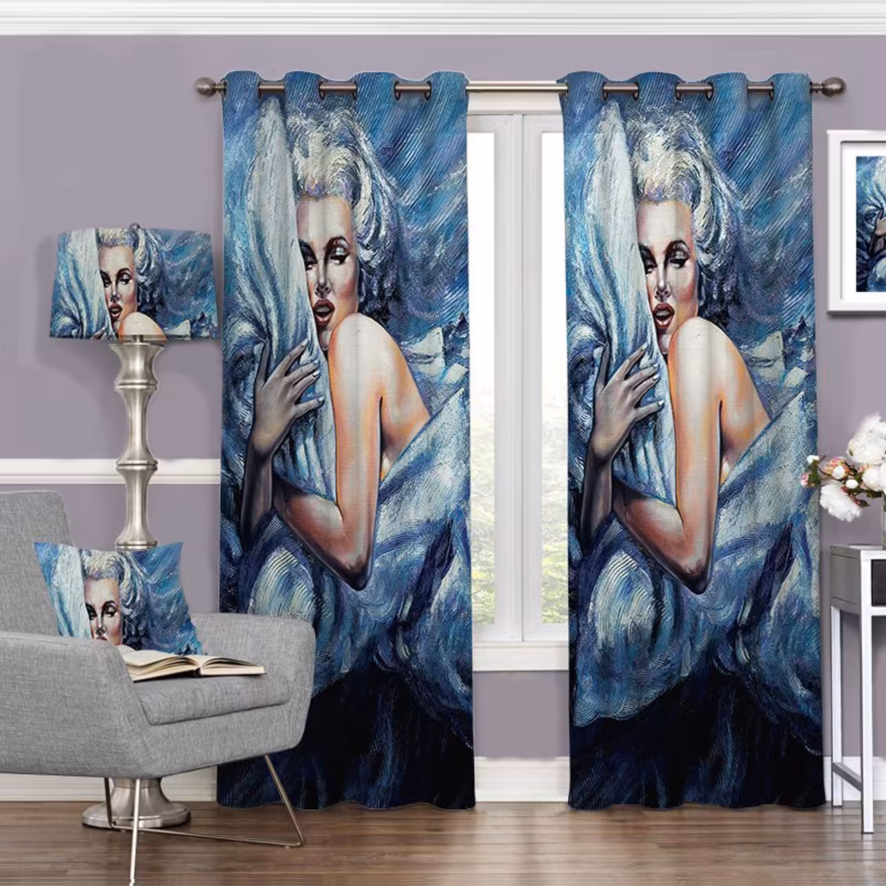 مخمل طرحدار  کد 092