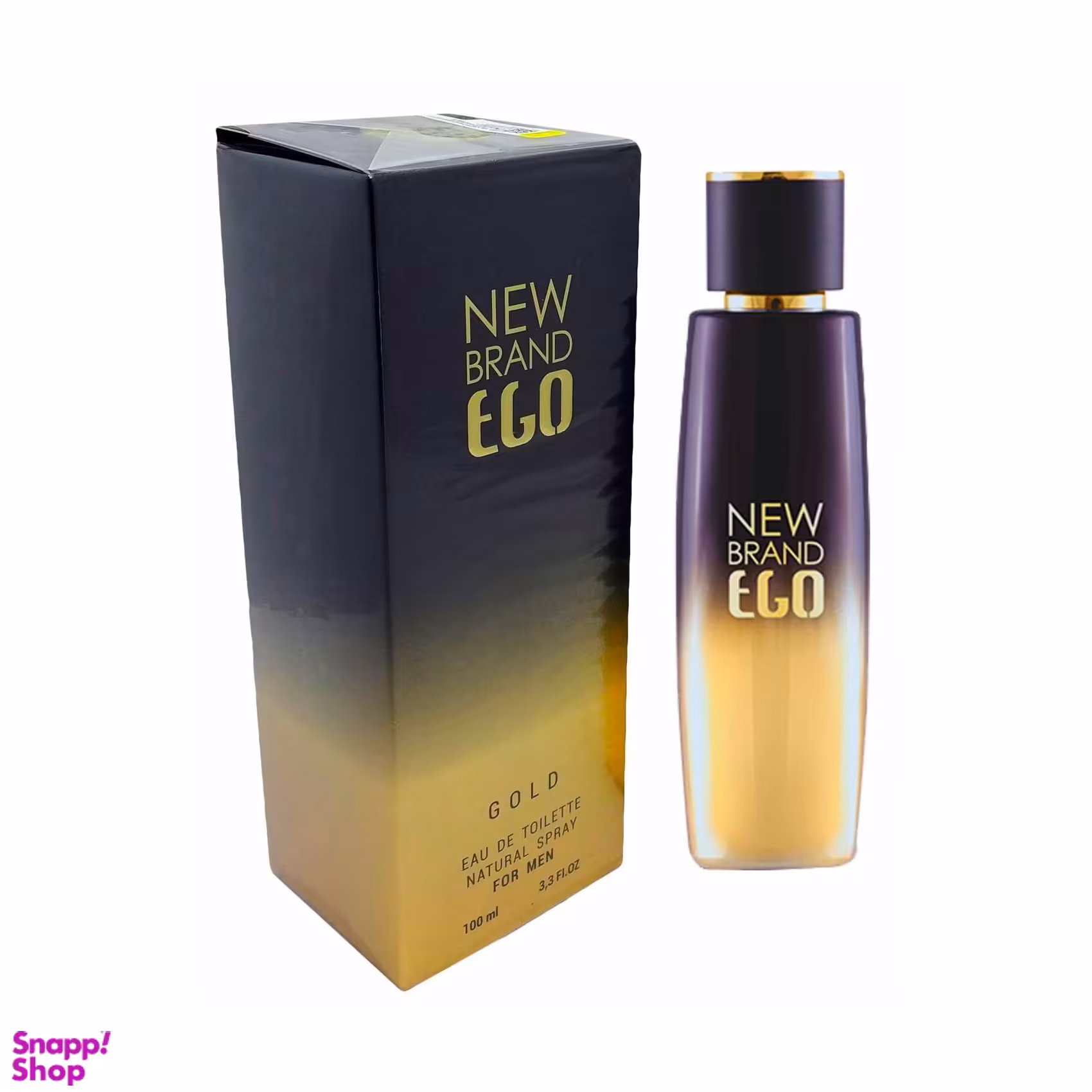 ادوتویلت مردانه نیو برند (New brand) مدل Ego Gold