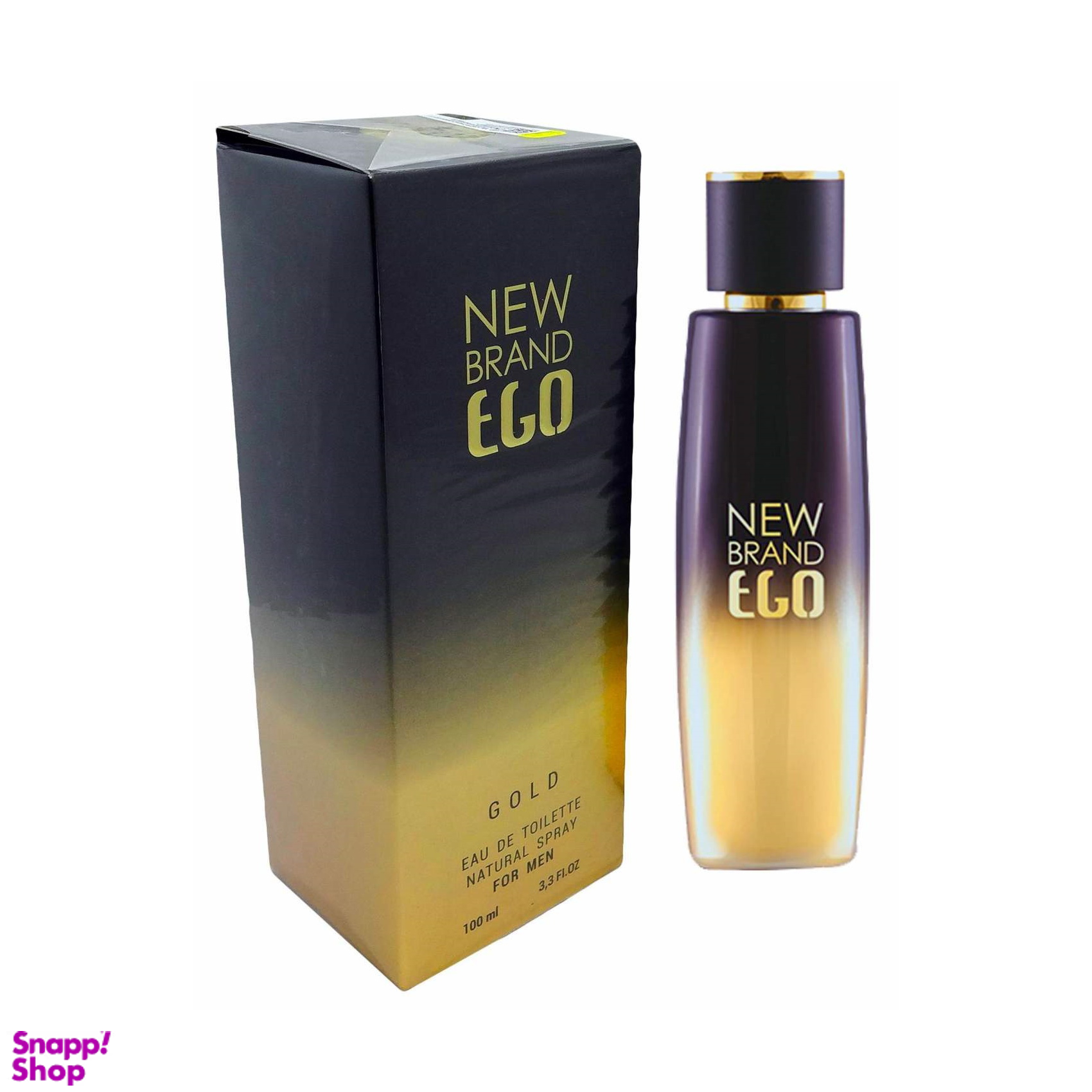 ادوتویلت مردانه نیو برند (New brand) مدل Ego Gold