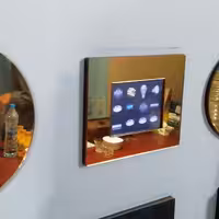 کلید لمسی 12پل مجهز به ساعت، تاریخ و دما سنج با ال سی دی 3.2 اینچ 