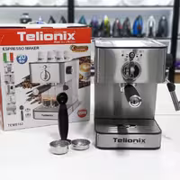  اسپرسوساز تلیونیکس مدل 5102
توان مصرفی 1200W 
توان بخار 20 بار