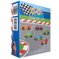 بسته ساختنی ماشین مسابقه جی جی وی جی