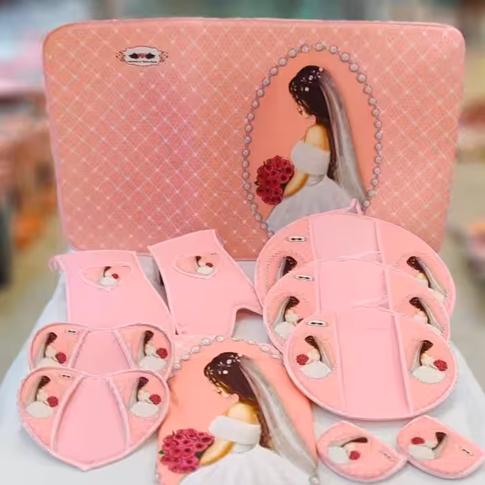 ست 11 پارچه دم کنی طرح ترک