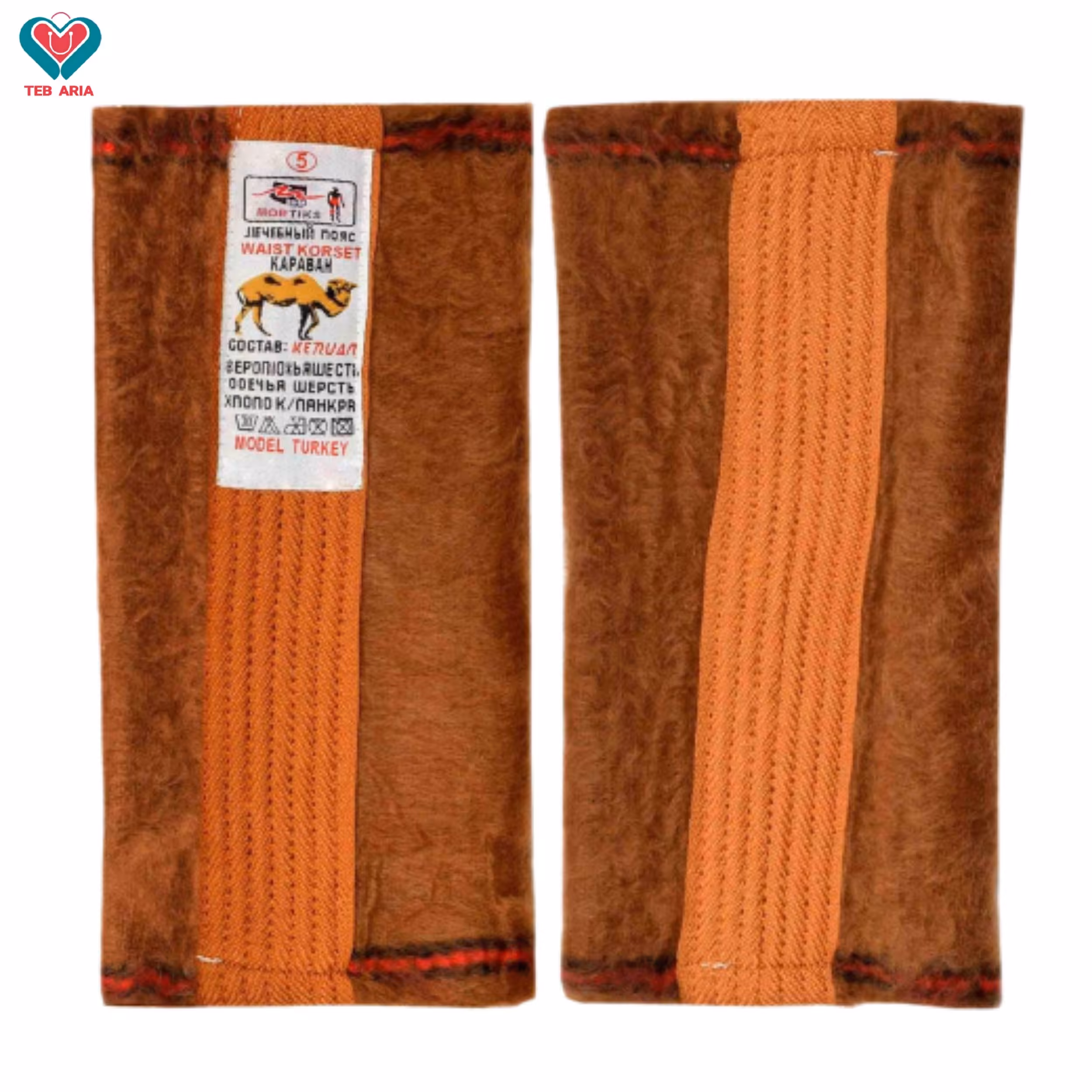 زانوبند شتری مورتکس در سایز 4 بسته 2 عددی