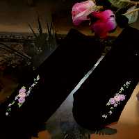 جوراب گلدوزی طرح161