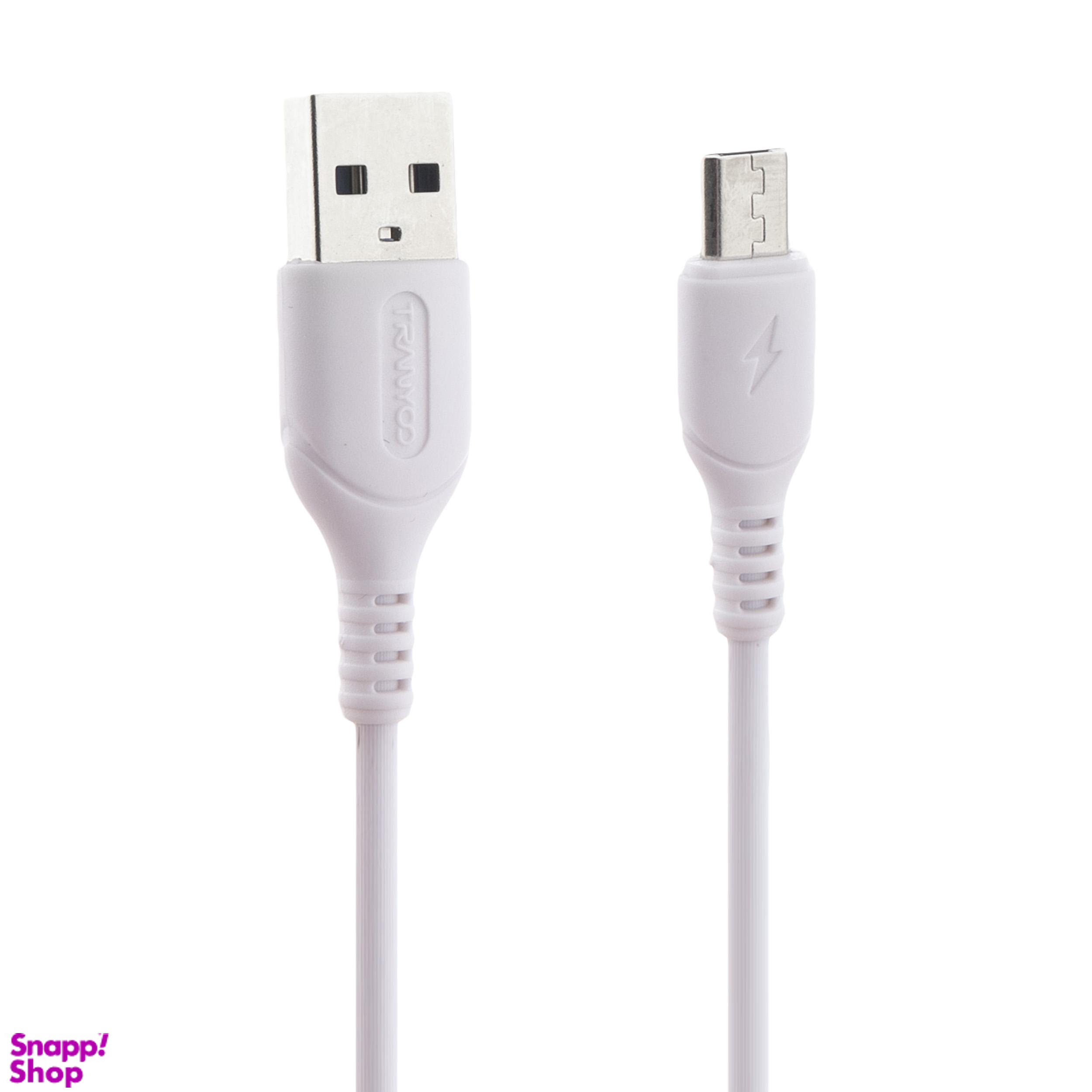 کابل تبدیل USB به Micro USB ترانیو (Tranyoo) مدل X1 به طول 1m