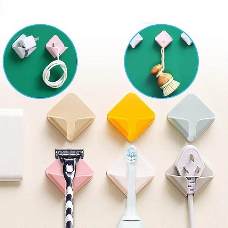 گیره نگهدارنده دوشاخه برق بسته 4 عددی