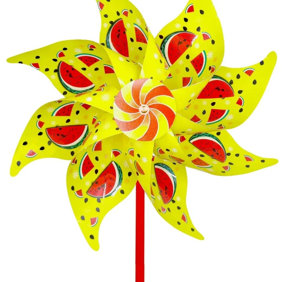 فرفره گلاسه طرح هندوانه یلدا (60عددی)