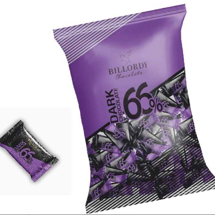 شکلات تلخ 66 درصد فله 6 کیلویی - بیلوردی