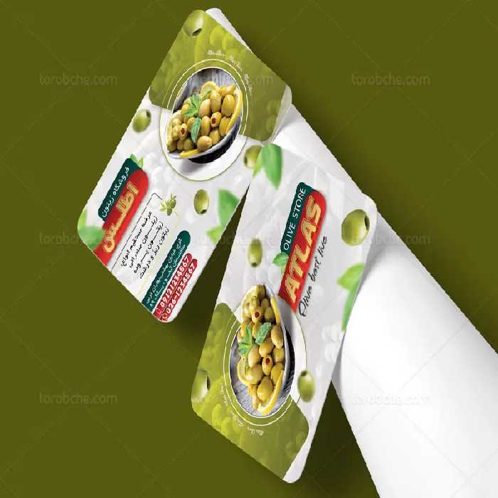 کارت ویزیت زیتون فروشی | گرافیک با طعم تربچه