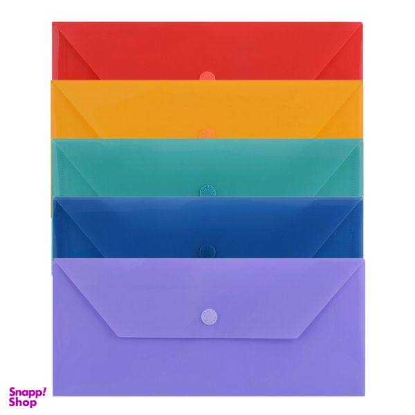 پوشه دکمه دار پاپکو مدل 104M بسته 5 عددی