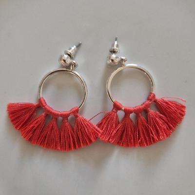 گوشواره حلقه ای آویز