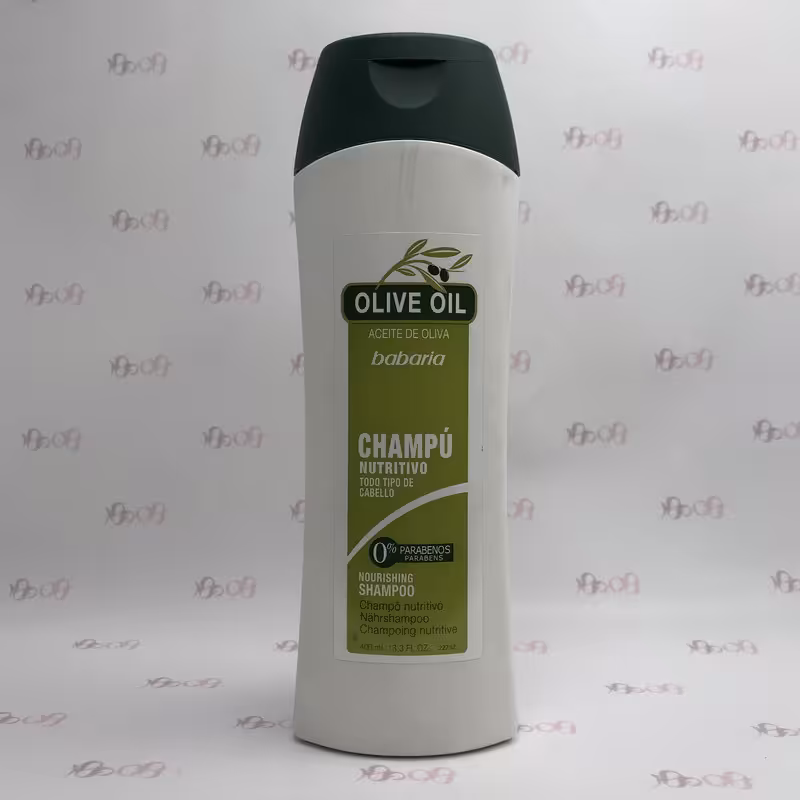 شامپو مغذی مو زیتون باباریا حجم 400 میل - BABARIA