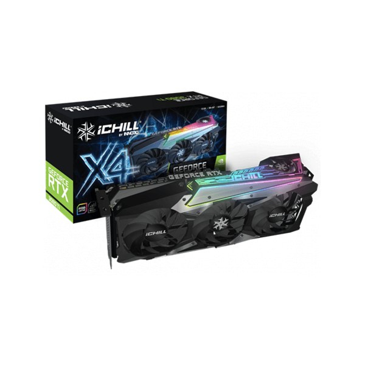 کارت گرافیکی(12GB) INNO3D GeForce RTX 3080Ti ICHILL X4