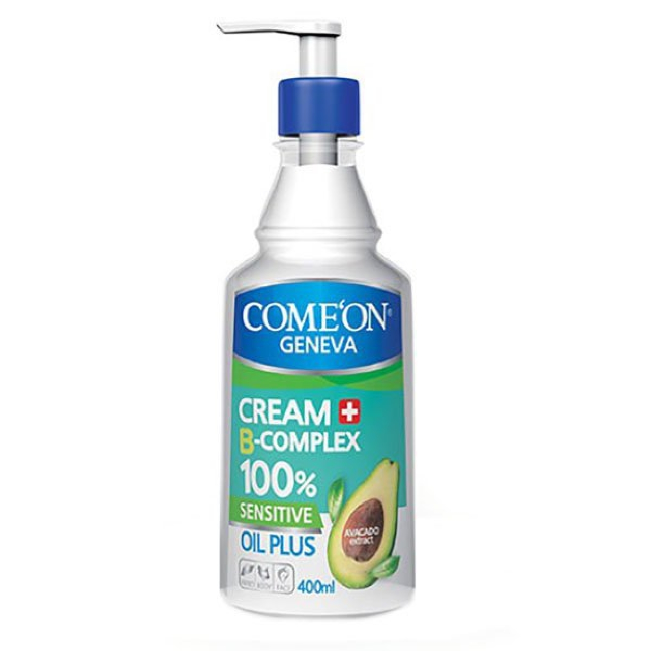 کرم مرطوب کننده کامان مدل Oil pluse حجم 400 میلی لیتر