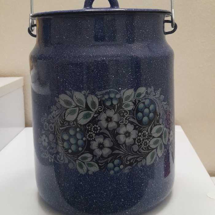 دبه روغن لعابی سورمه ای