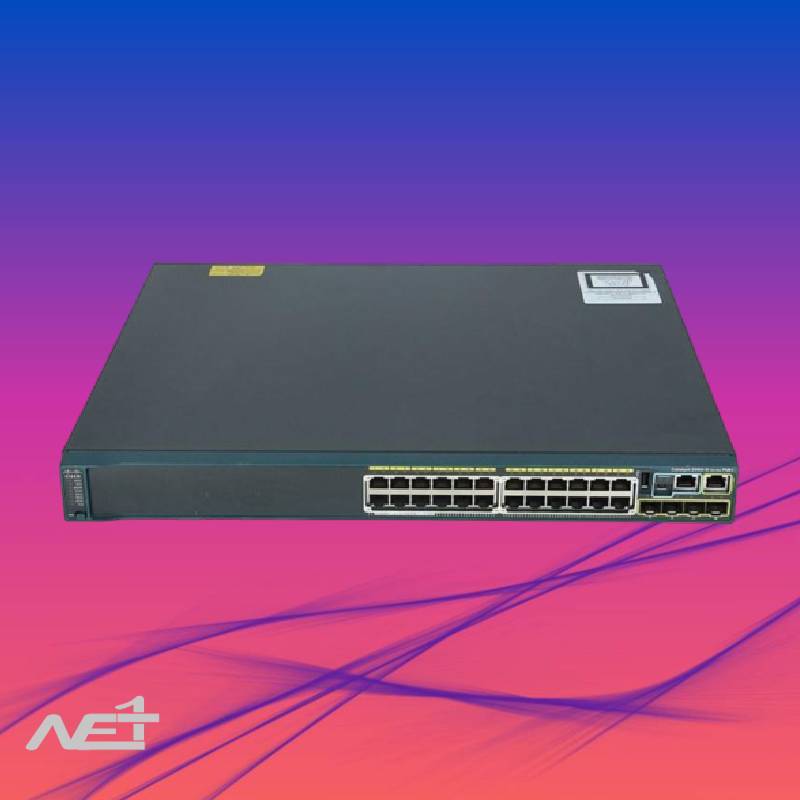 سوئیچ سیسکو 24 پورت مدل WS-C2960S-24PS-L