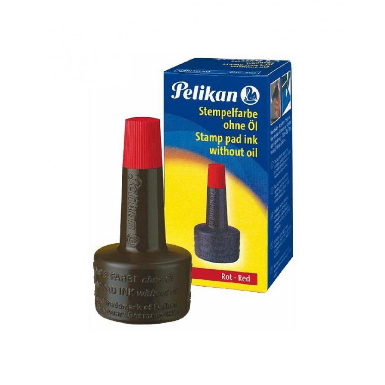 جوهر استامپ پد Pelikan رنگ قرمز