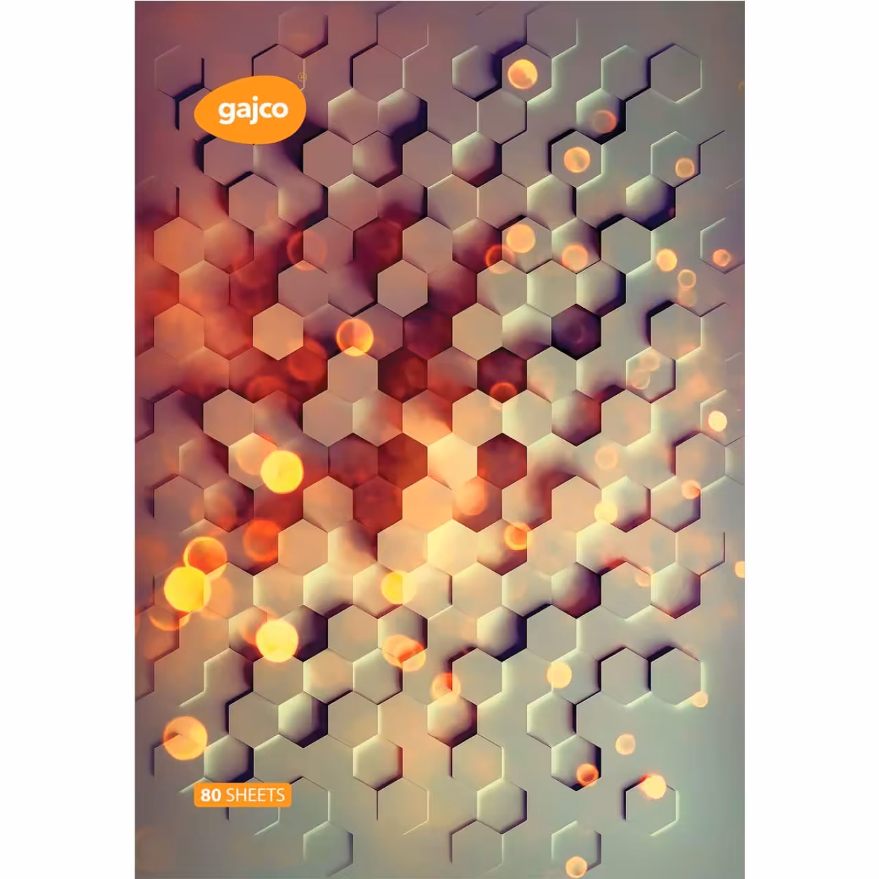 دفتر 80 برگ گاجکو طرح کندوی مدرن با رایحه شکلات