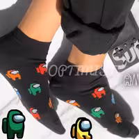 جوراب مچی Among us نخ پنبه فری سایز