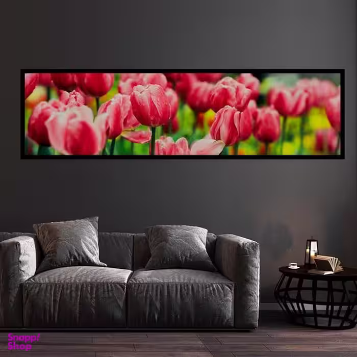 تابلو بکلیت طرح طبیعت لاله زار مدل B-7712