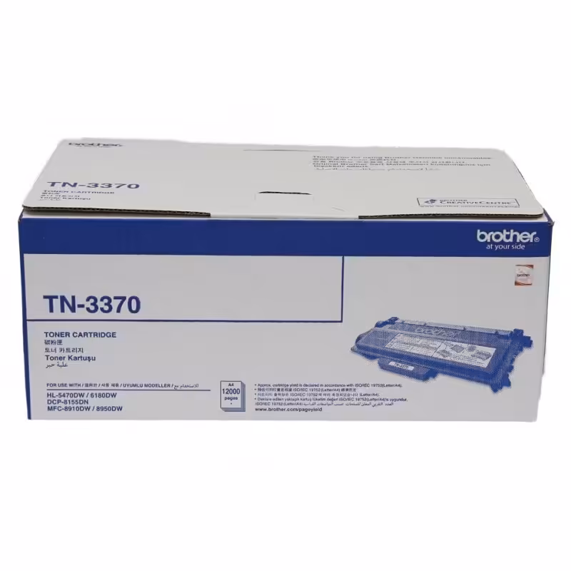 تونر مشکی برادر مدل تی ان 3370