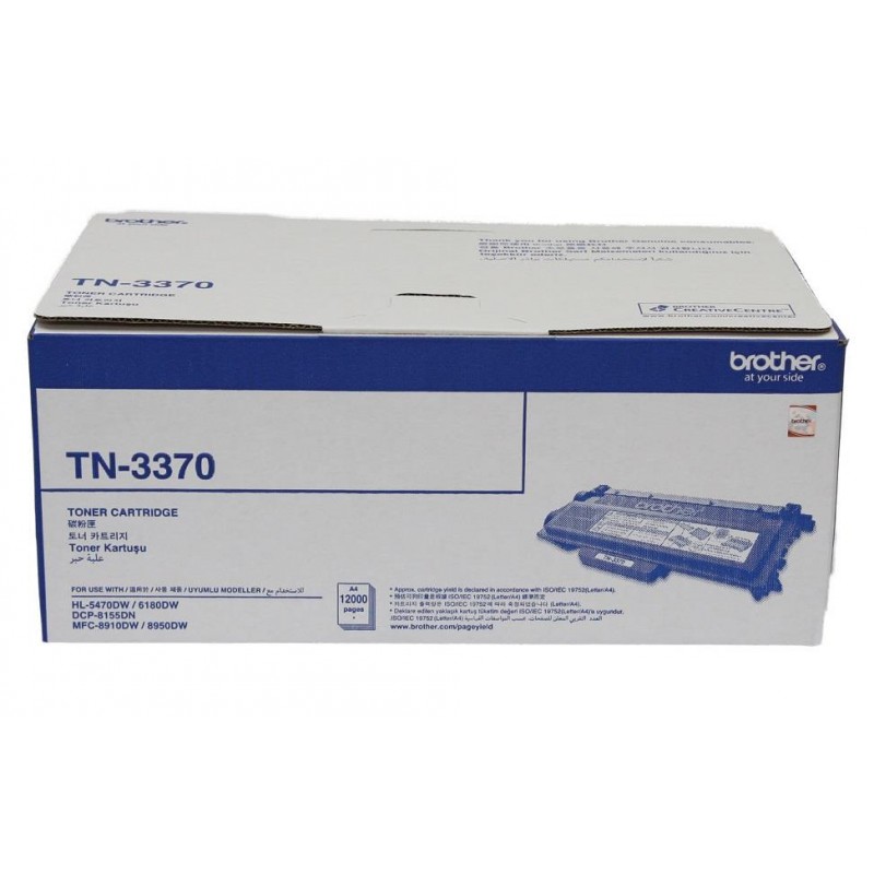 تونر مشکی برادر مدل تی ان 3370