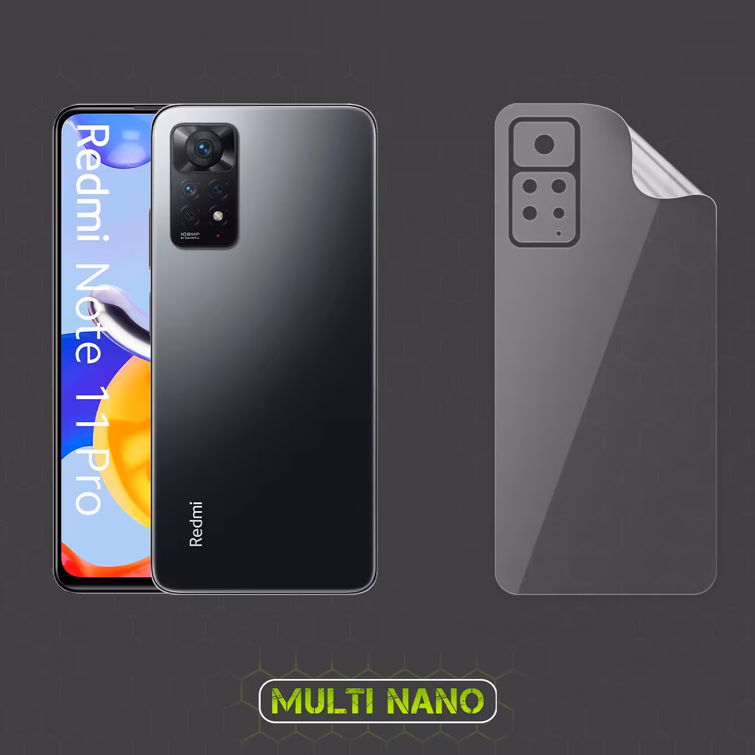 برچسب پوششی تی پی یو مولتی نانو مدل X-F1T برای موبایل شیائومی Redmi Note 11 Pro