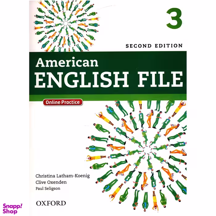 کتاب 3 American English File اثر کریستینا لاثام انتشارات دانشگاه آکسفورد 2 جلدی