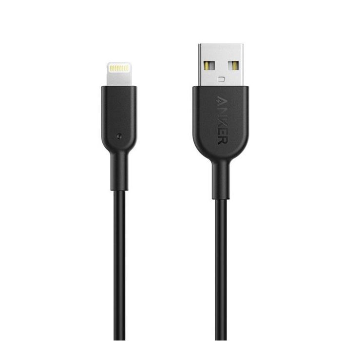 کابل و مبدل انکر ANKER Lightning cable Anker PowerLine DURA II model with a length of 0.9
