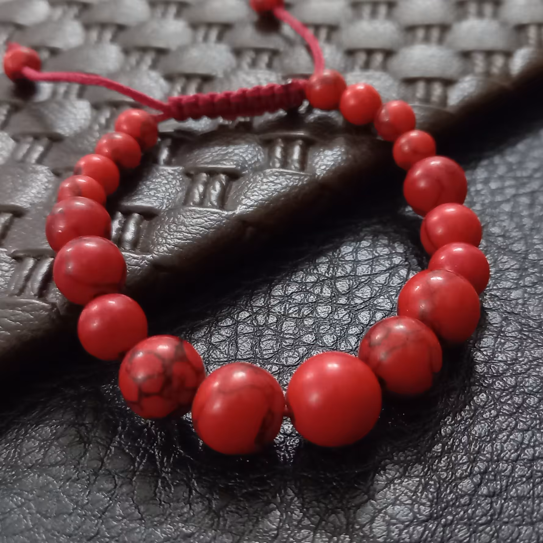 دستبند سنگ مرجان